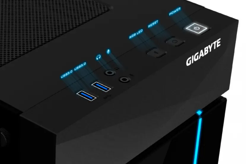 Gigabyte anuncia su semitorre C200 GLASS con doble panel de cristal templado y RGB