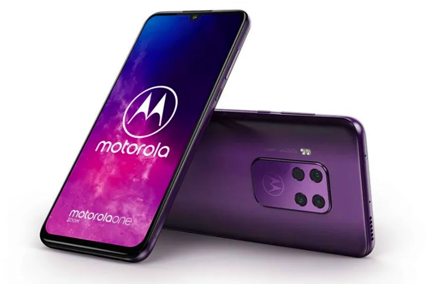 Se filtra el Motorola One Zoom con cuatro cámaras y pantalla OLED de 6.4 pulgadas con sensor de huellas