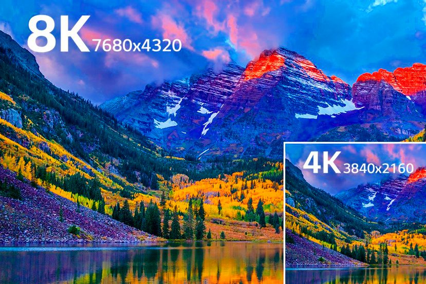 Ya disponible la especificación del estándar 8K UltraHD: 7.680 x 4.320 píxeles de resolución, 60 FPS, HDR y 10-bits