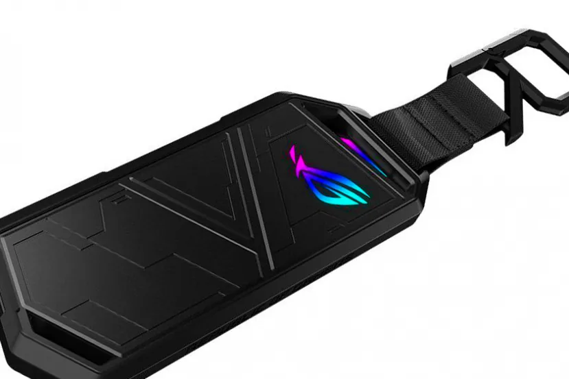 Conectividad USB 3.2 gen2 e iluminación RGB en la carcasa externa ASUS ROG Strix Arion para SSD M.2 NVMe