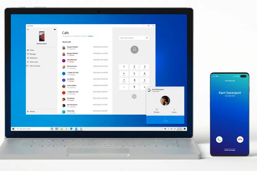 Windows 10 permitirá recibir y realizar llamadas con smartphones Android 