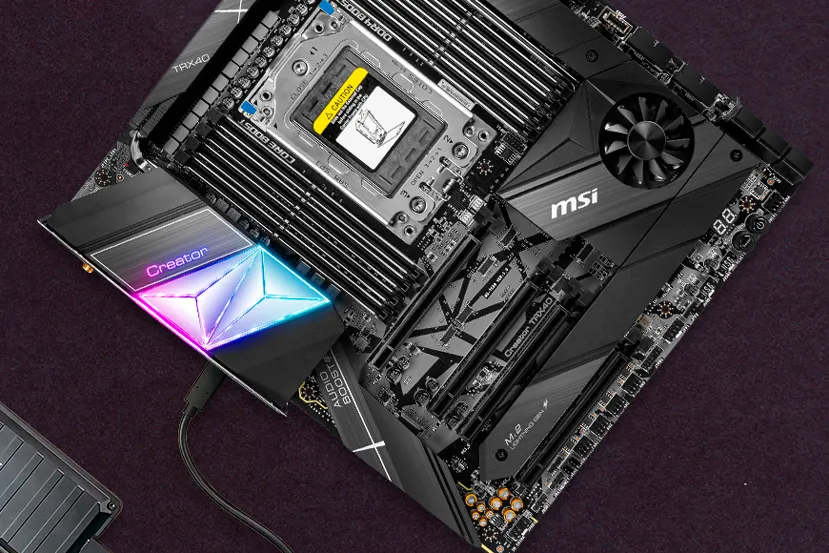 MSI lanza tres placas base con el chipset TRX40 para AMD Threadripper de tercera generación