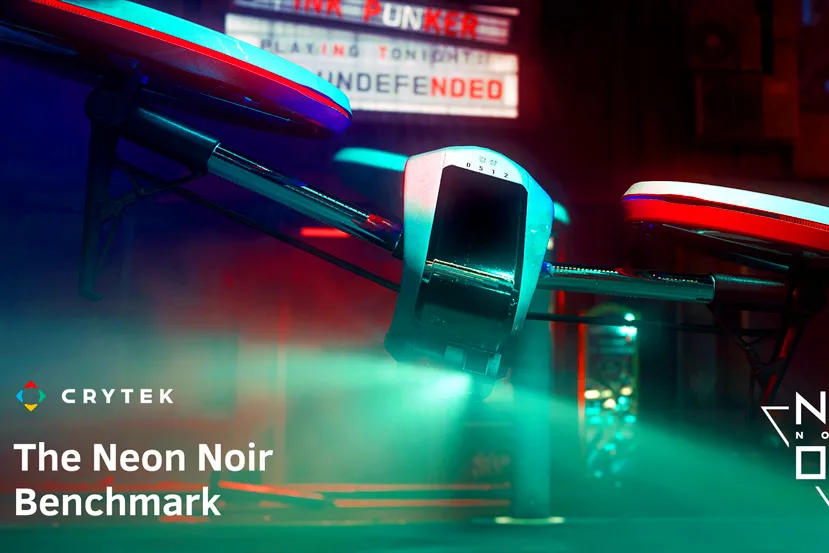 Ya disponible el benchmark Neon Noir de Crytek con soporte Raytracing en gráficas AMD y NVIDIA