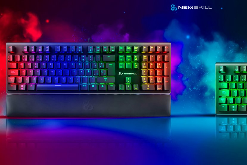 Retroiluminación RGB y tecnología anti-ghosting en los nuevos teclados mecánicos de Newskill