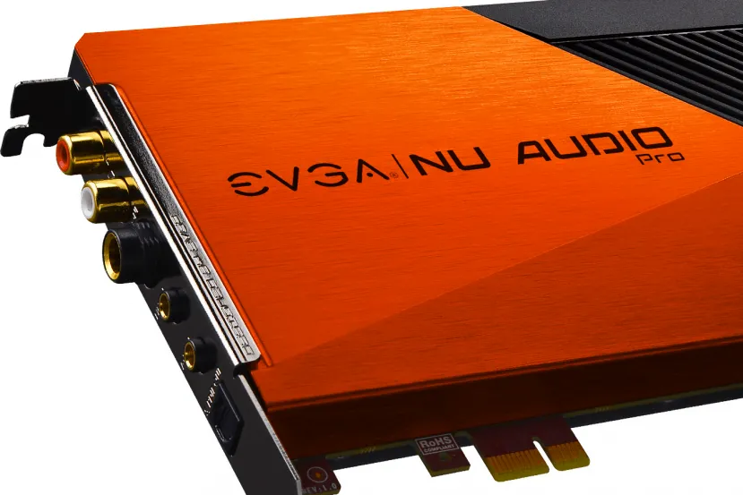 EVGA NU Audio Pro: una tarjeta de sonido doble con sonido envolvente 7.1 y RGB