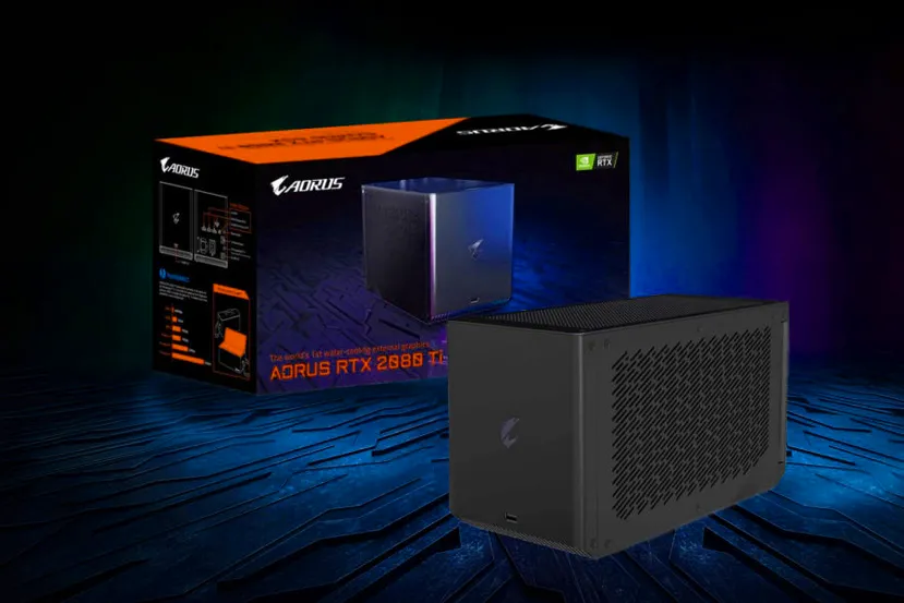 La Gigabyte Aorus RTX 2080 Ti Gaming Box integra un sistema de refrigeración líquida a un precio de 1500 dólares