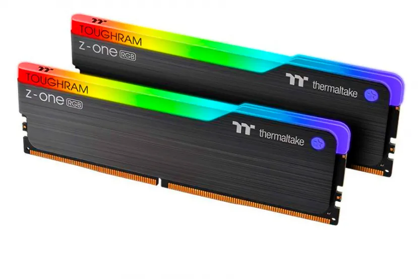 Thermaltake lanza el kit de memorias de 16GB ToughRAM Z-ONE RGB DDR4-3200 CAS16 por 90 dólares