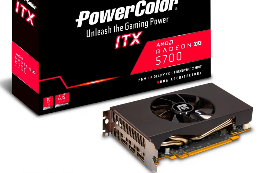 PowerColor anuncia la primera Radeon RX 5700 en formato ITX