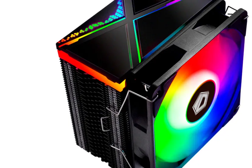 Doble zona RGB en el disipador ID-Cooling SE-234-ARGB con hasta 200 W de poder de disipación