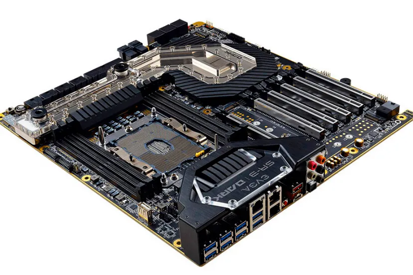 EVGA lanza la placa base SR-3 DARK para el Xeon W-3175X a un precio de 1800 dólares