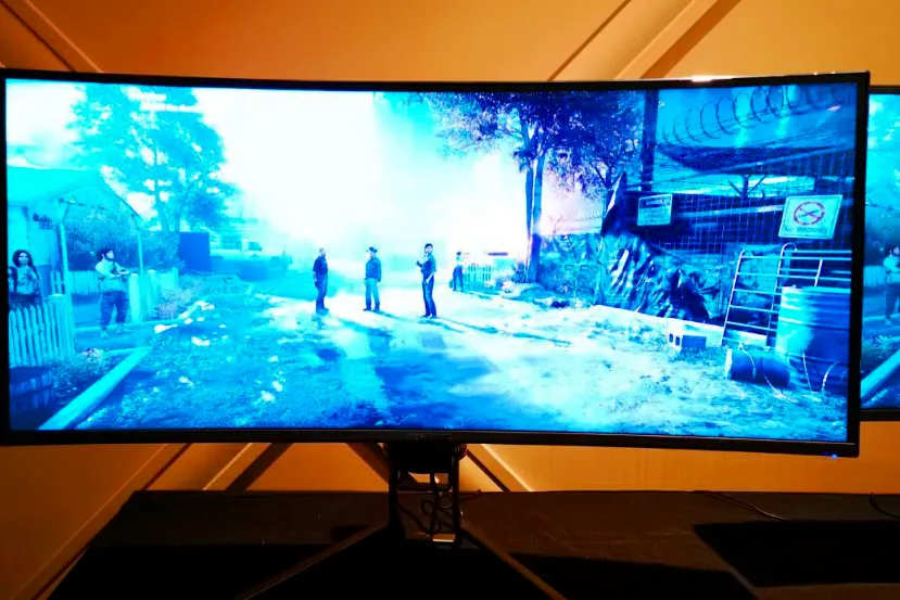 El monitor ultrapanorámico Acer Predator x38 ofrece resolución de 3.840 x 1.600 y HDR 400 en 2300R de curvatura