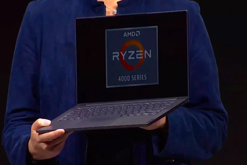 El AMD Ryzen 7 4800U con 8 núcleos Zen 2 es el el procesador más potente para portátiles ultrafinos