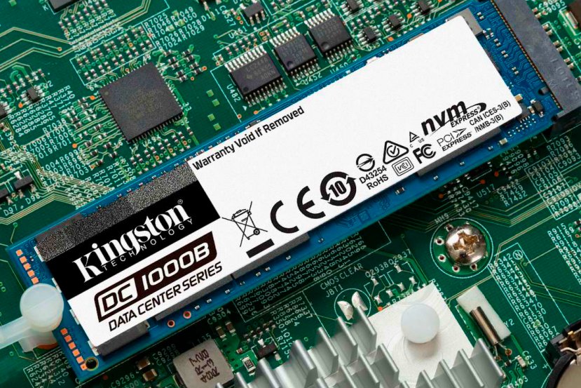 Kingston anuncia sus SSD NVMe DC1000B con protección anti pérdida de energía PLP para centros de datos