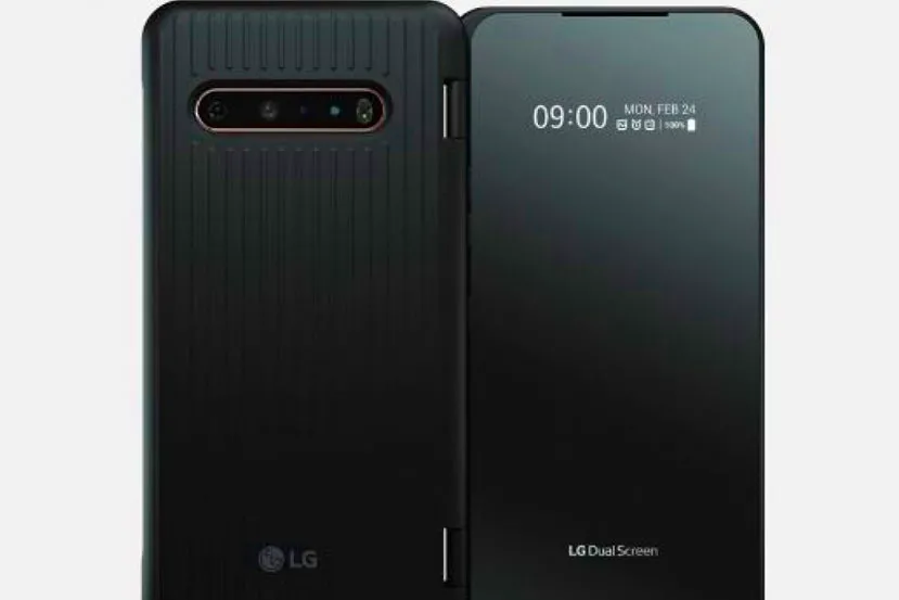 El LG V60 ThinQ llega con un Snapdragon 865, 8 GB de RAM y una funda que hace de doble pantalla