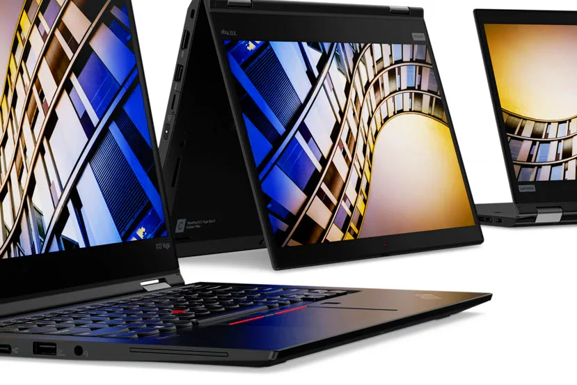 Lenovo añade procesadores Intel Core de 10ª Generación a los nuevos ThinkPad X13 y X13 Yoga