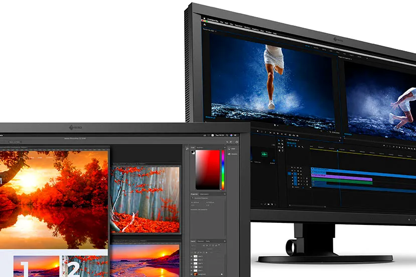 El monitor profesional EIZO CS2740 llega con panel 4K de 10-bit y calibrador de color incorporado