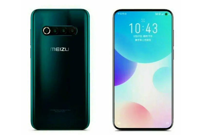 El medidor de batería del Meizu 17 estará integrado con el agujero de la cámara frontal