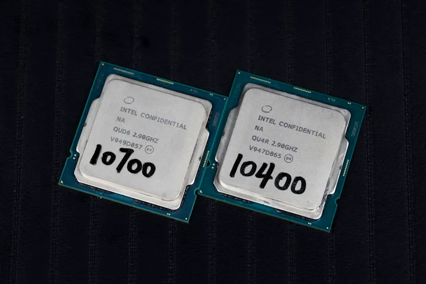 Los últimos resultados de rendimiento filtrados del Intel Core i7-10700 lo ponen a la par del Ryzen 7 3700X