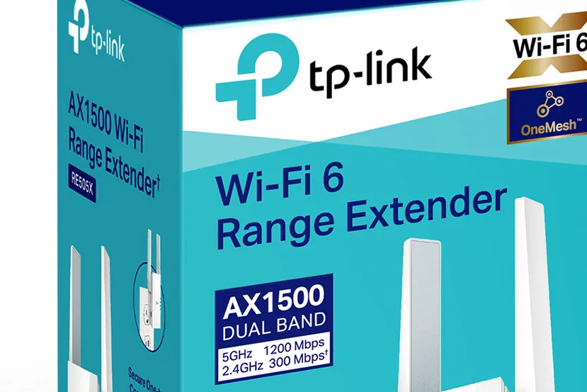 RE505X, Extensor de Red Wi-Fi 6 AX1500