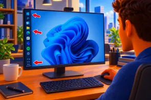 Ya puedes mover la barra de tareas de Windows 11 donde quieras: así puedes personalizarla paso a paso
