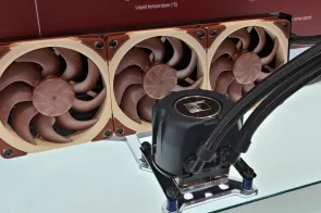  NL-LC1: La primera refrigeración líquida AiO de Noctua llega con aislamiento acústico en el bloque