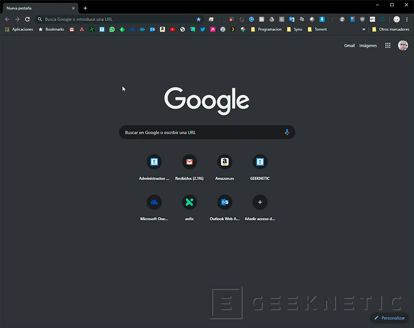 Geeknetic Como activar el modo “oscuro” en Chrome 74 para Windows 4