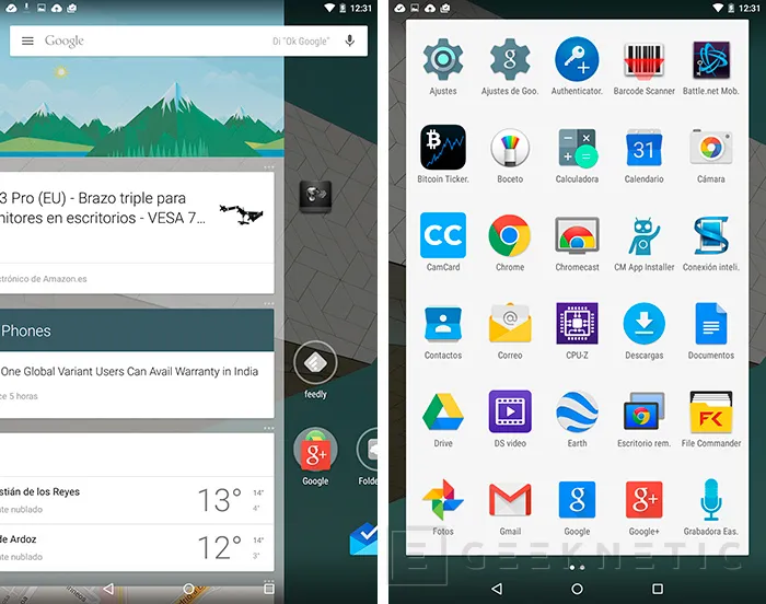 Geeknetic Android 5.0 Lollipop. Primer contacto 4