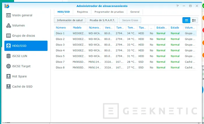 Geeknetic Synology Diskstation DS1815+ 19