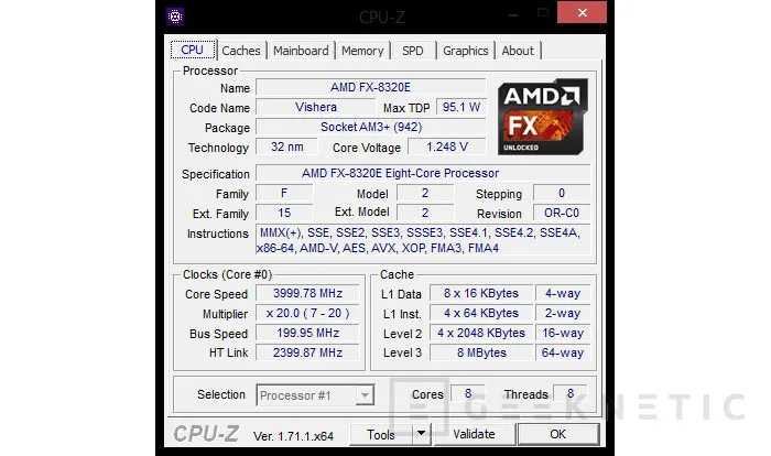 Geeknetic AMD FX Series FX-8320E 4