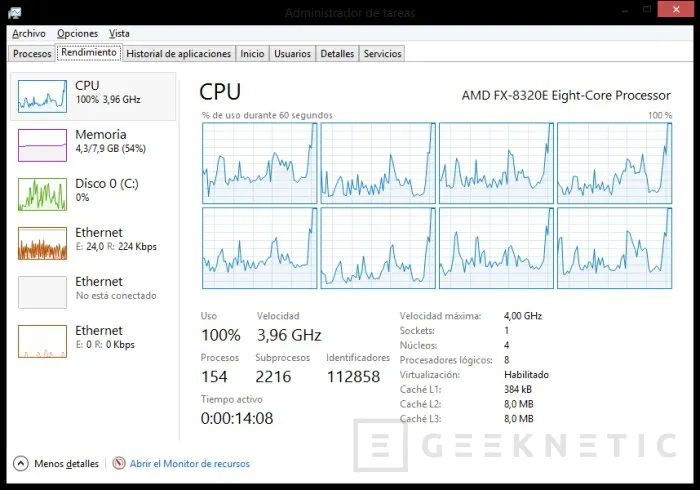 Geeknetic AMD FX Series FX-8320E 3