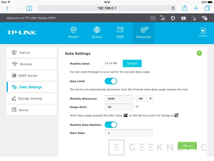 Geeknetic TP-Link M7350 4G Mobile Wifi Router 11