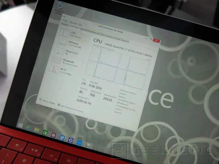 Geeknetic Microsoft Surface 3. Primer contacto 4