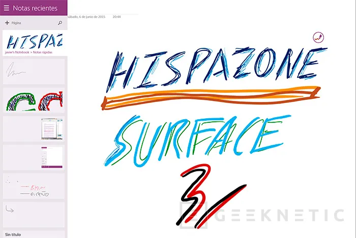Geeknetic Microsoft Surface 3 16