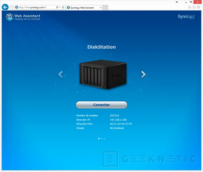 Geeknetic Synology DiskStation DS1515 7