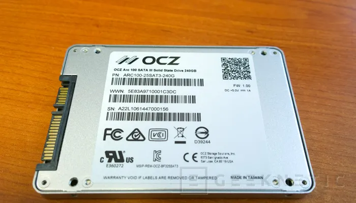 Geeknetic ¿Cuál es la durabilidad de un SSD?  Lo probamos con el OCZ ARC 100 3