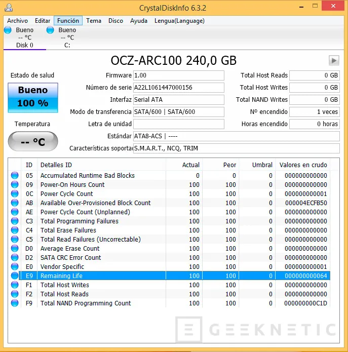 Geeknetic ¿Cuál es la durabilidad de un SSD?  Lo probamos con el OCZ ARC 100 6