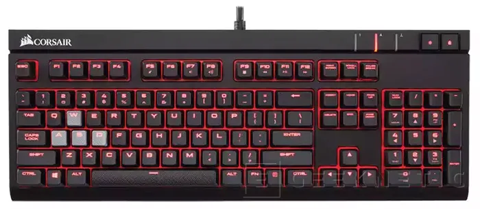 Geeknetic Corsair Strafe Cherry MX Red Mechanical Keyboard 2