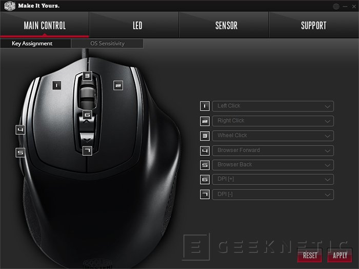 Cooler Master Xornet II gaming mouse [Análisis Completo en Español]