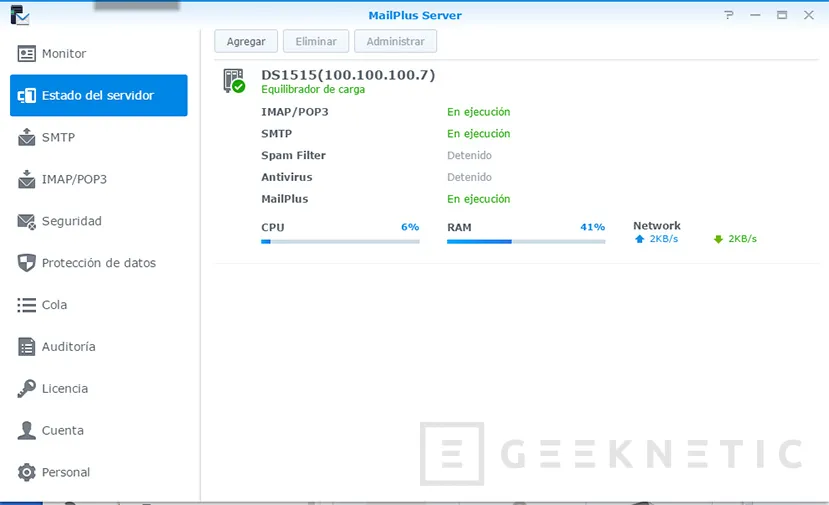 Geeknetic Synology DiskStation Manager 6.0 3