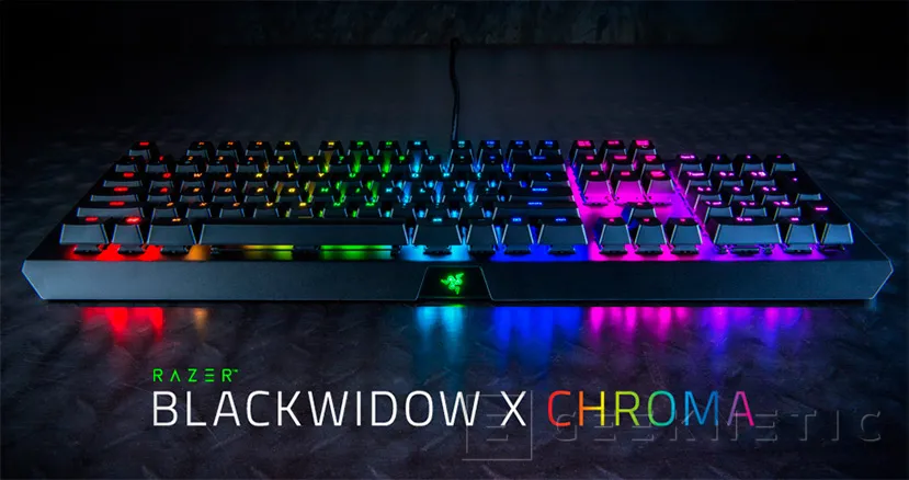 Geeknetic Teclado Razer BlackWidow X Chroma 2