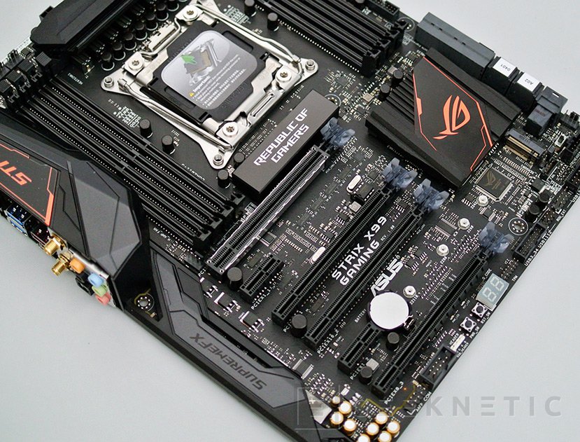 ASUS ROG STRIX X99 GAMING. Parte I [Análisis Completo en Español]