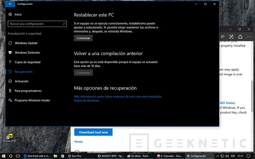 Geeknetic Novedades en la actualización aniversario de Windows 10 11