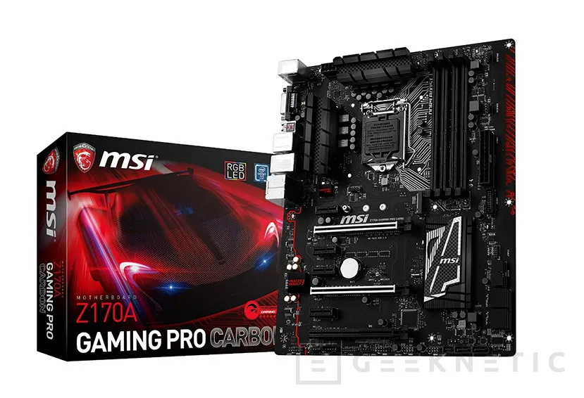 Geeknetic MSI Z170A Gaming Pro Carbon 1