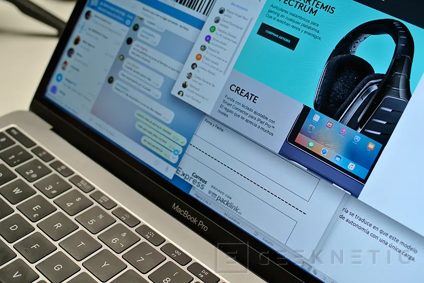 Geeknetic Primer contacto con el Macbook Pro 13” 2016 sin TouchBar 6