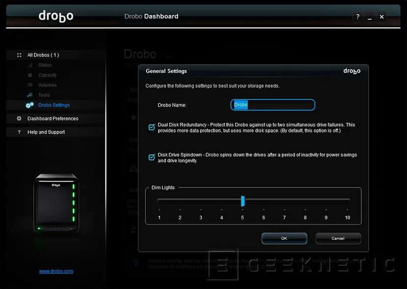 Geeknetic Sistema de almacenamiento personal Drobo 5C 13