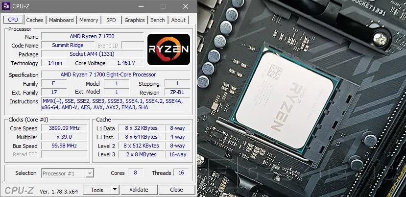 Geeknetic AMD Ryzen 7 1700. El destructor de la gama media de Intel  13