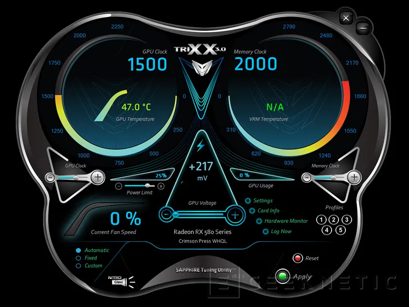 Geeknetic AMD Radeon RX 580 8