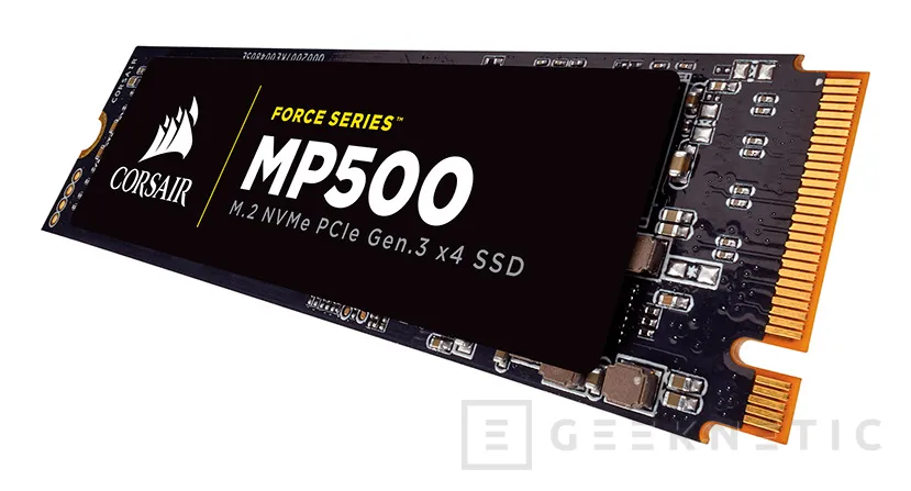 Geeknetic Corsair SSD M.2 NVMe Force Series MP500 240GB 1