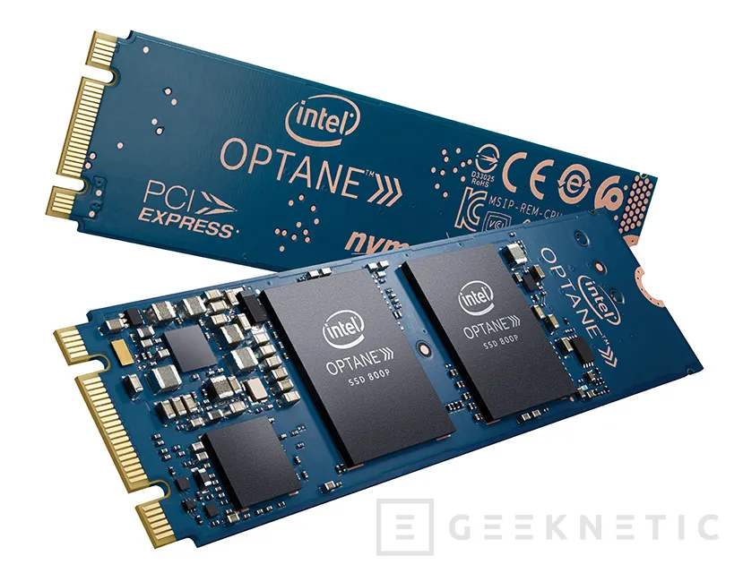 Geeknetic Intel Optane 800P 118GB 8