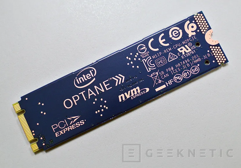 Geeknetic Intel Optane 800P 118GB 7
